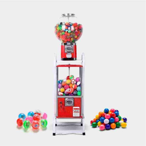 Dispensadora de chicles con base código JOT8020 RED 6019C